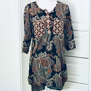 Paisley Cotton Tunic